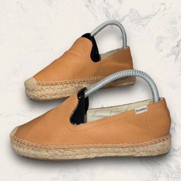 Soludos Platform Summer Outdoor Peach Shoe Sandal Women’s Size 7 - Picture 1 of 8